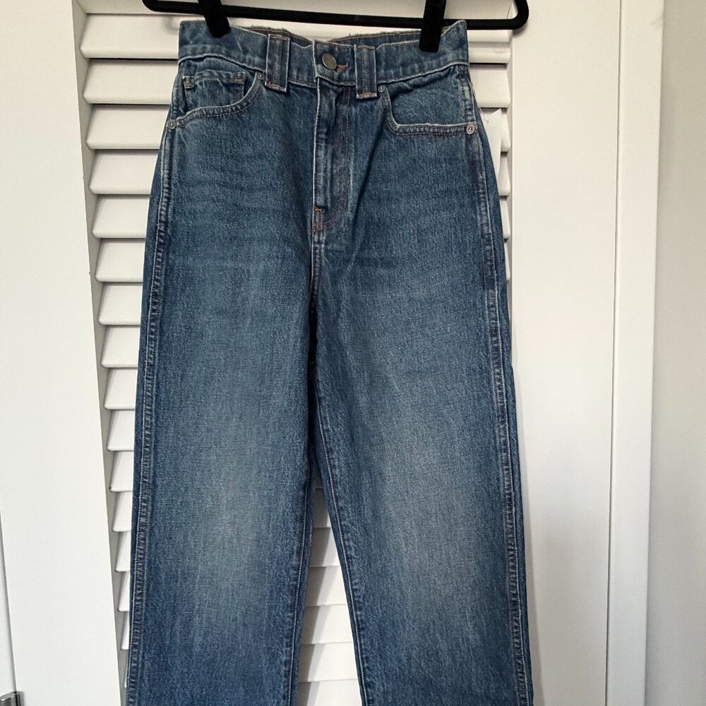 NWT Khaite Albi High-Waist Jeans, Size 26